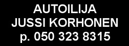 Autoilija Jussi Korhonen logo